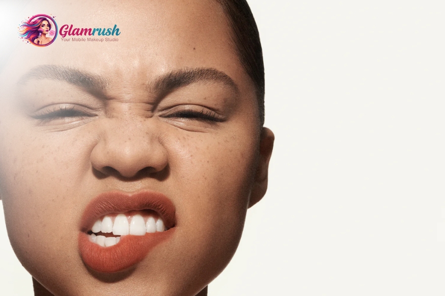 Blurred Lips Vs Bold Liner A Guide To NY Makeup Trends 2 Blurred lips trend showcasing soft color blending.