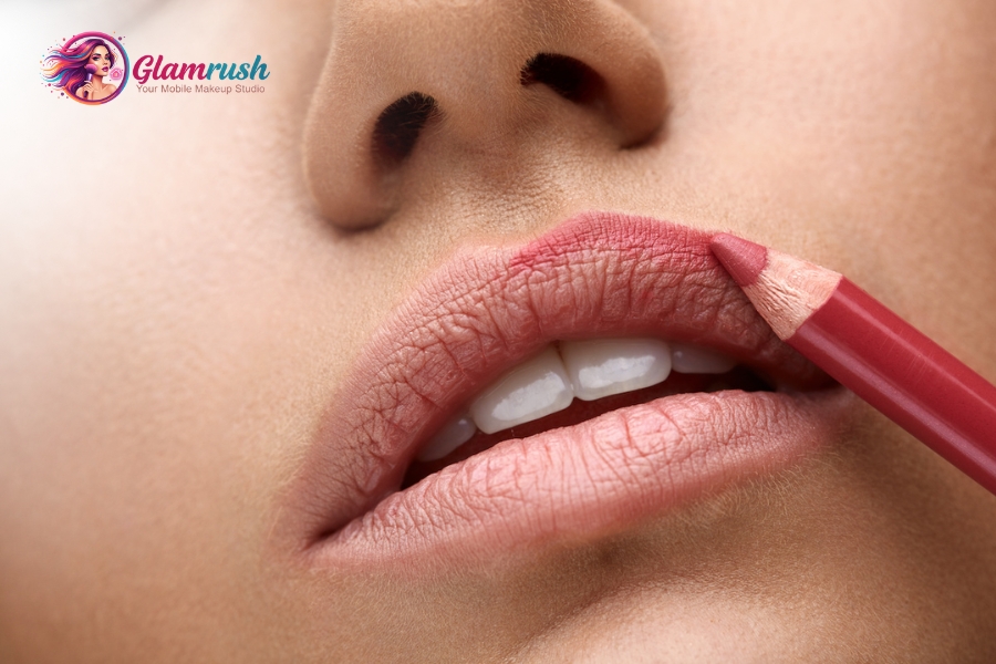 Blurred Lips Vs Bold Liner A Guide To NY Makeup Trends 3 Classic bold liner for sharp, defined lip lines.