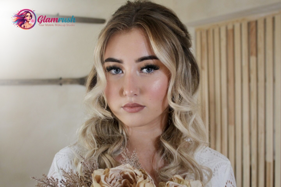 Top Bridal Beauty Trends For Your At Home NY Look 2025 2 Flawless, glowing skin with the "No-Makeup" makeup look.