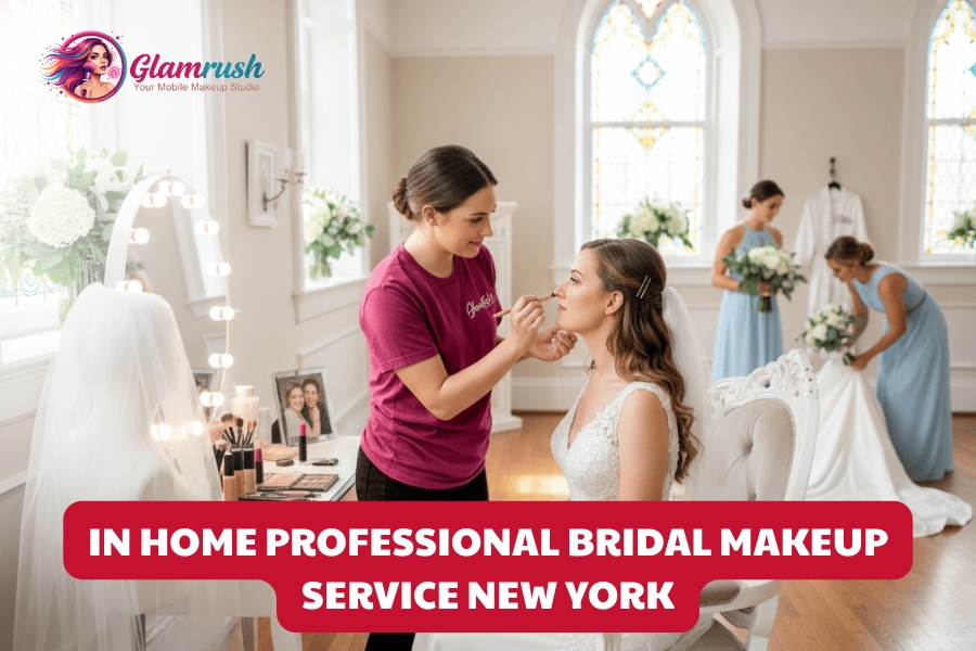 In Home Professional Bridal Makeup Service New York