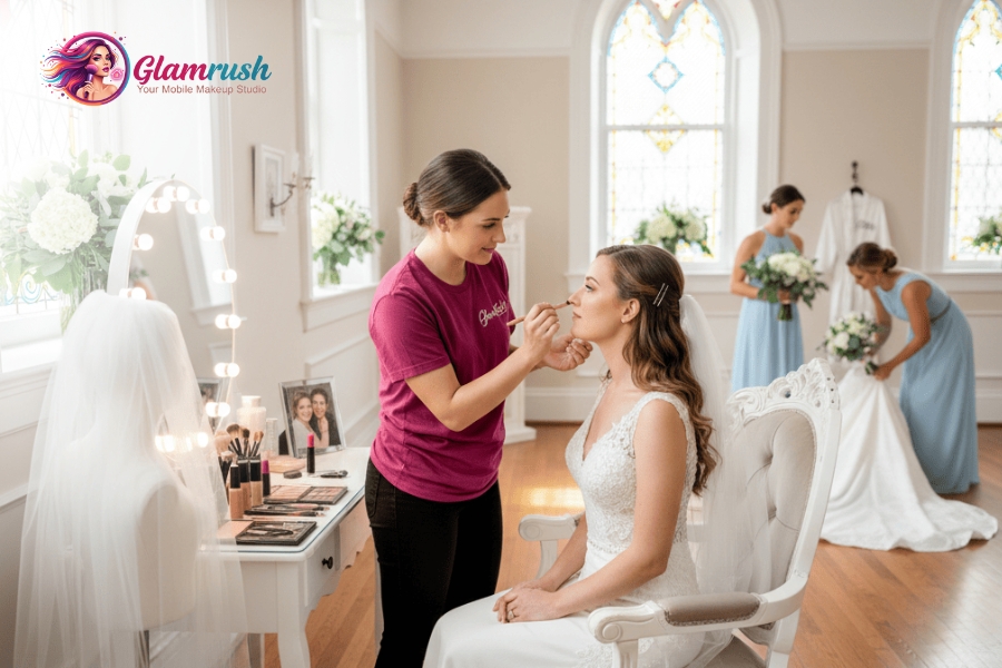 Professional Event Makeup At Your Home In New York 2 GlamRush At-Home Event Artistry services menu for NYC.