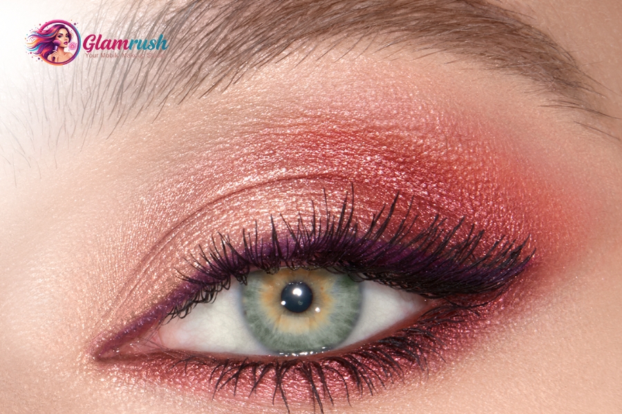 The Evolution Of The Smoky Eye To Modern NY Glamour 4 Colorful smoky eyes using jewel tones and metallics.