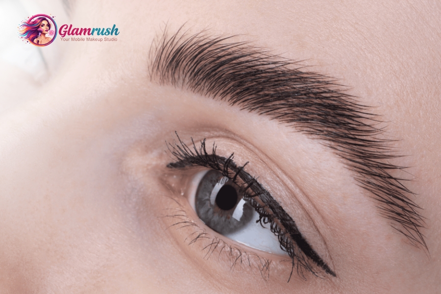 Feathery Vs Laminated Brows Which Look Is Right For You? 3 Brow lamination is a semi-permanent chemical treatment that restructures your eyebrow hair bonds.