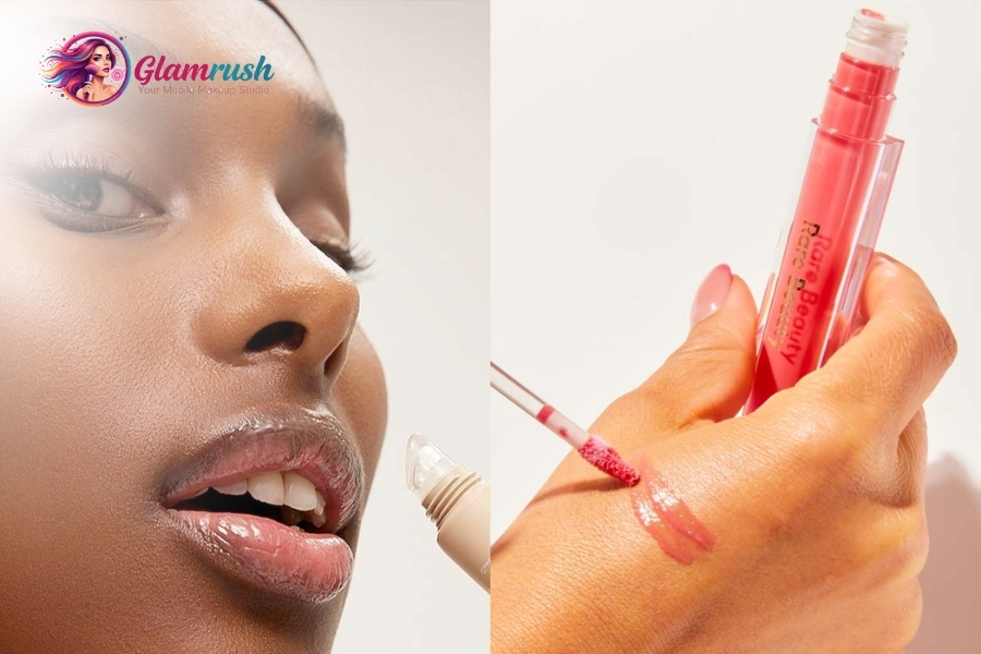 Master The Glossy Lips Trend For A Flawless NY Look 4 Beginners should use sheer glosses and subdue eye makeup.