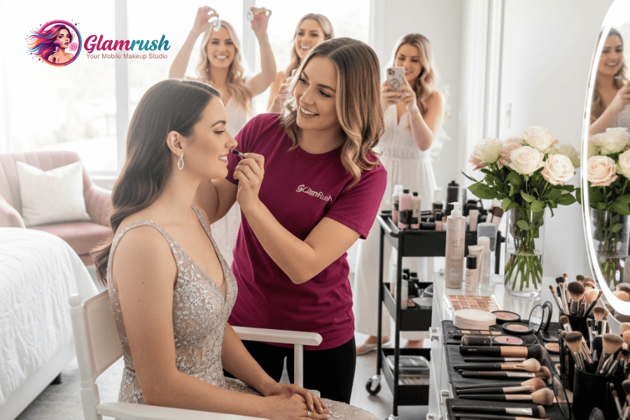 A Pro Guide On How To Apply Statement Blush Perfectly 6 GlamRush brings expert statement rouge to your door.