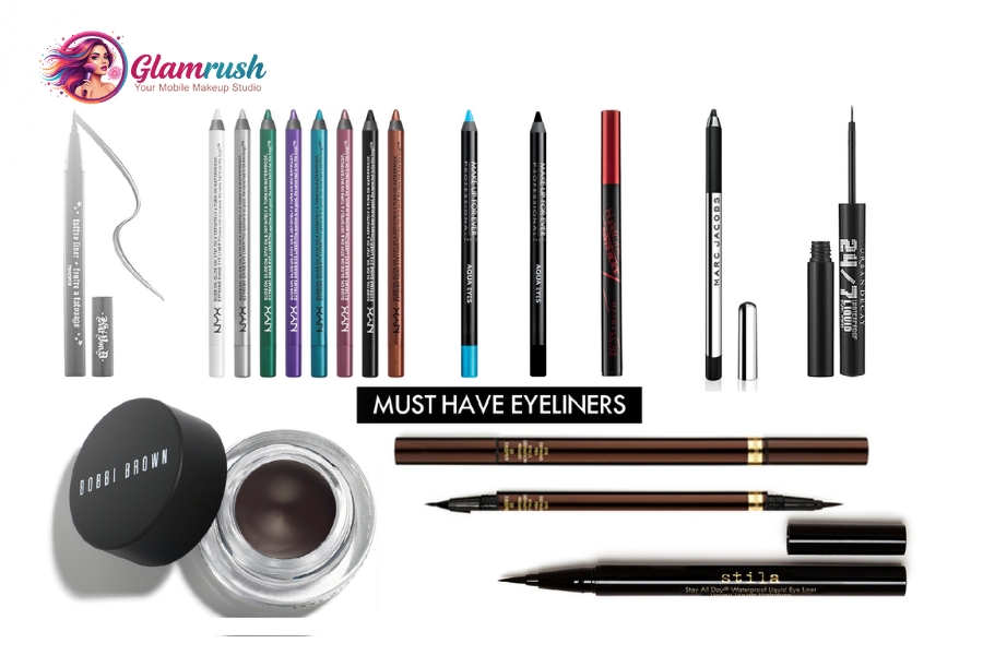 21 Must Have Makeup Products For A Flawless At Home Look 3 Eyeliner defines eyes and enhances lash thickness.