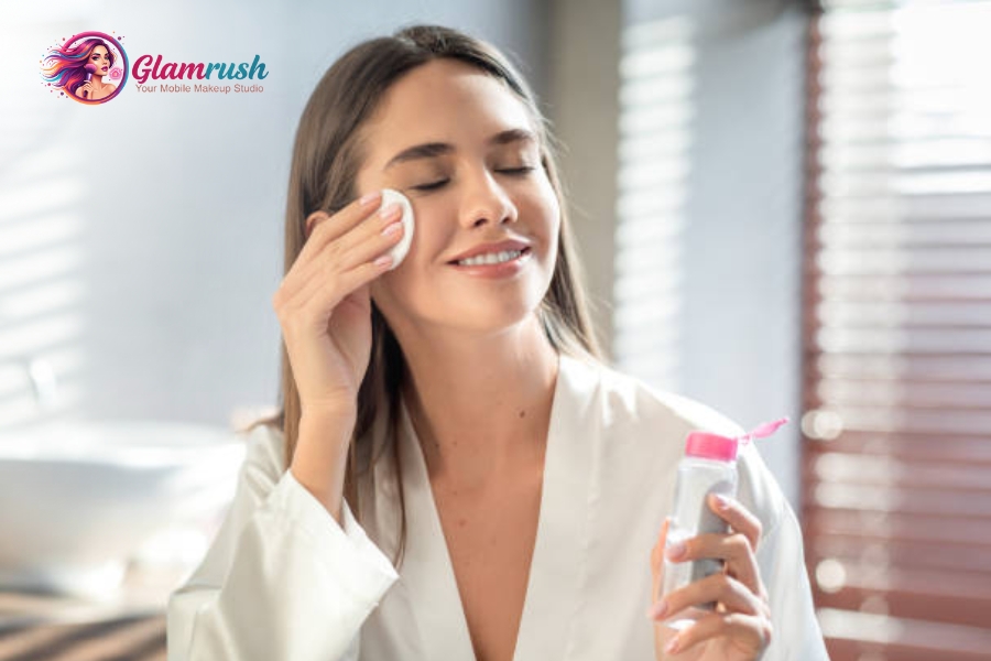 How To Remove Heavy Makeup Without Damaging Your Skin 2 Heavy makeup requires thorough cleansing to prevent skin damage.